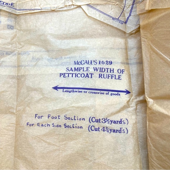 McCall’s #1629 Bed Covering Set Printed Patterns Vintage 1951 - Picture 11 of 16